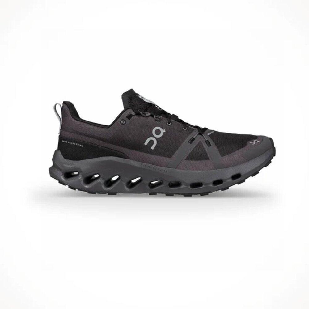 On Men's Black Cloudsurfer Trail WP Mesh Athletic‎ Running Shoes Size 7
